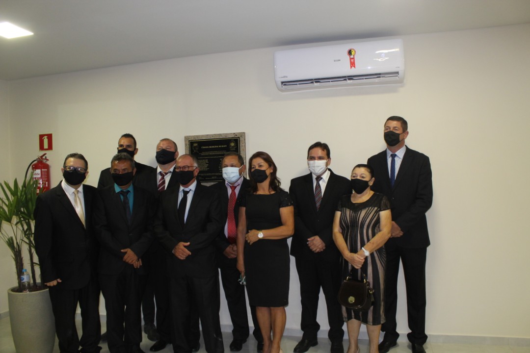 Os Vereadores da 17ª Legislatura Inaugura a Nova Sede da Câmara Municipal de Ibaiti